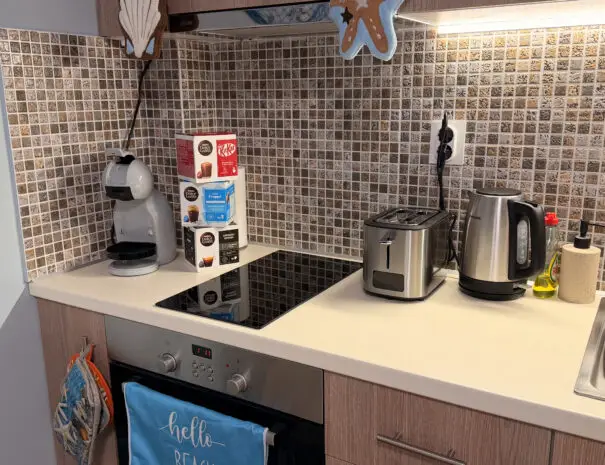 Напълно оборудвана кухня, Seaside Apartment