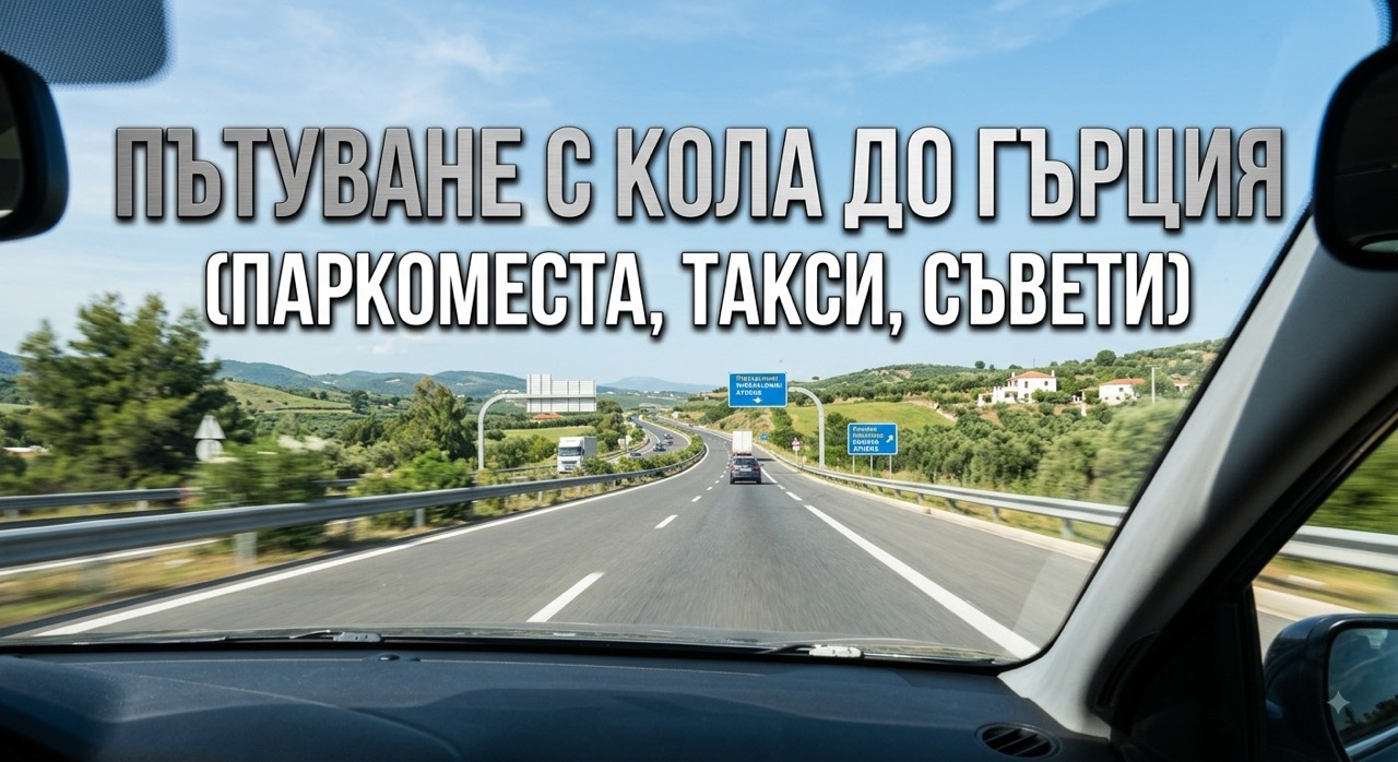 Пътуване с кола до Гърция